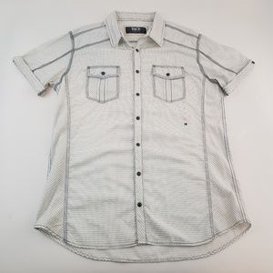 Mens BKE Standard Fit Short Sleeve Shirt